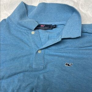 Vineyard Vines Blue Polo Shirt Classic Style